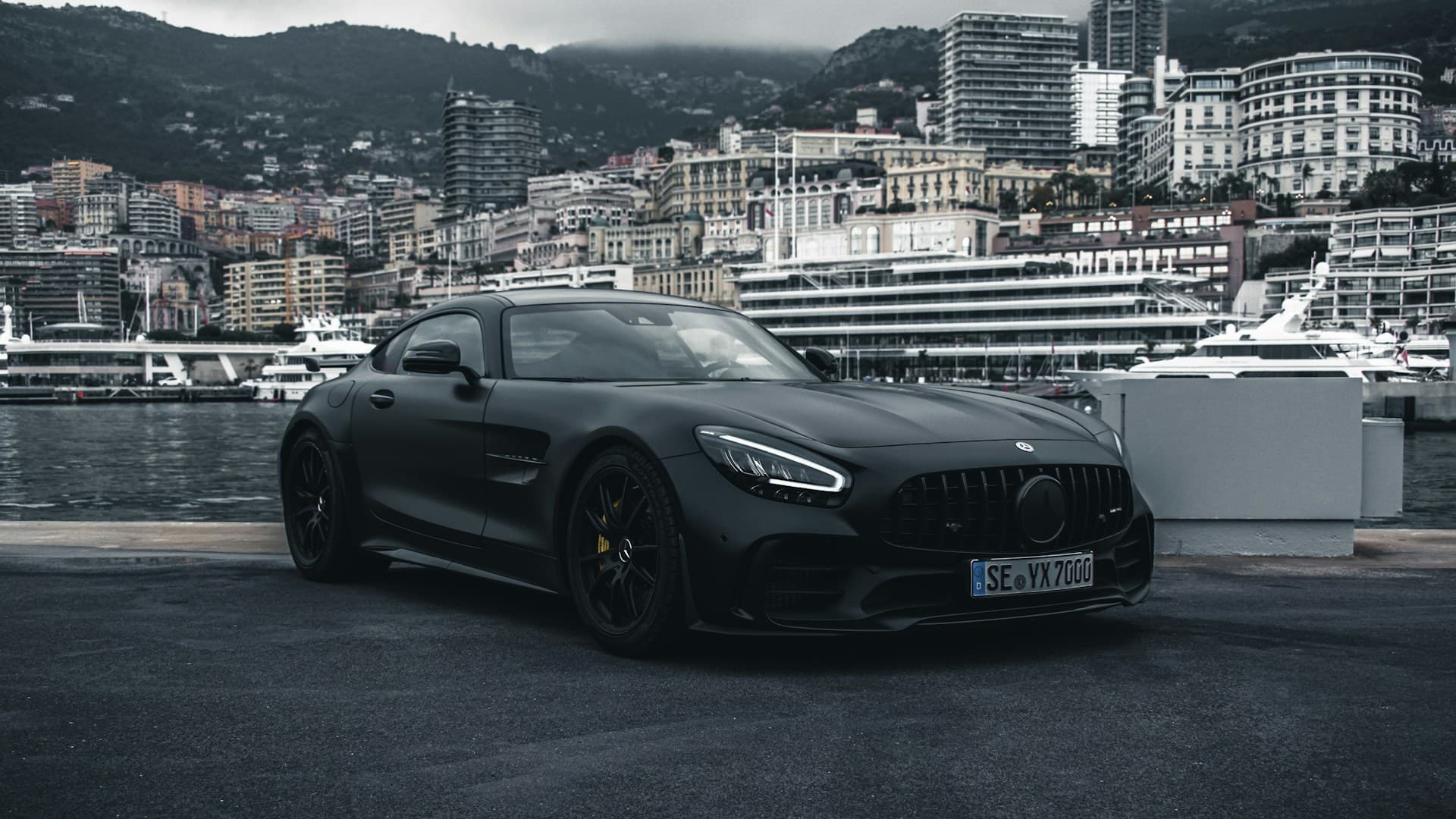 Mercedes benz in monaco