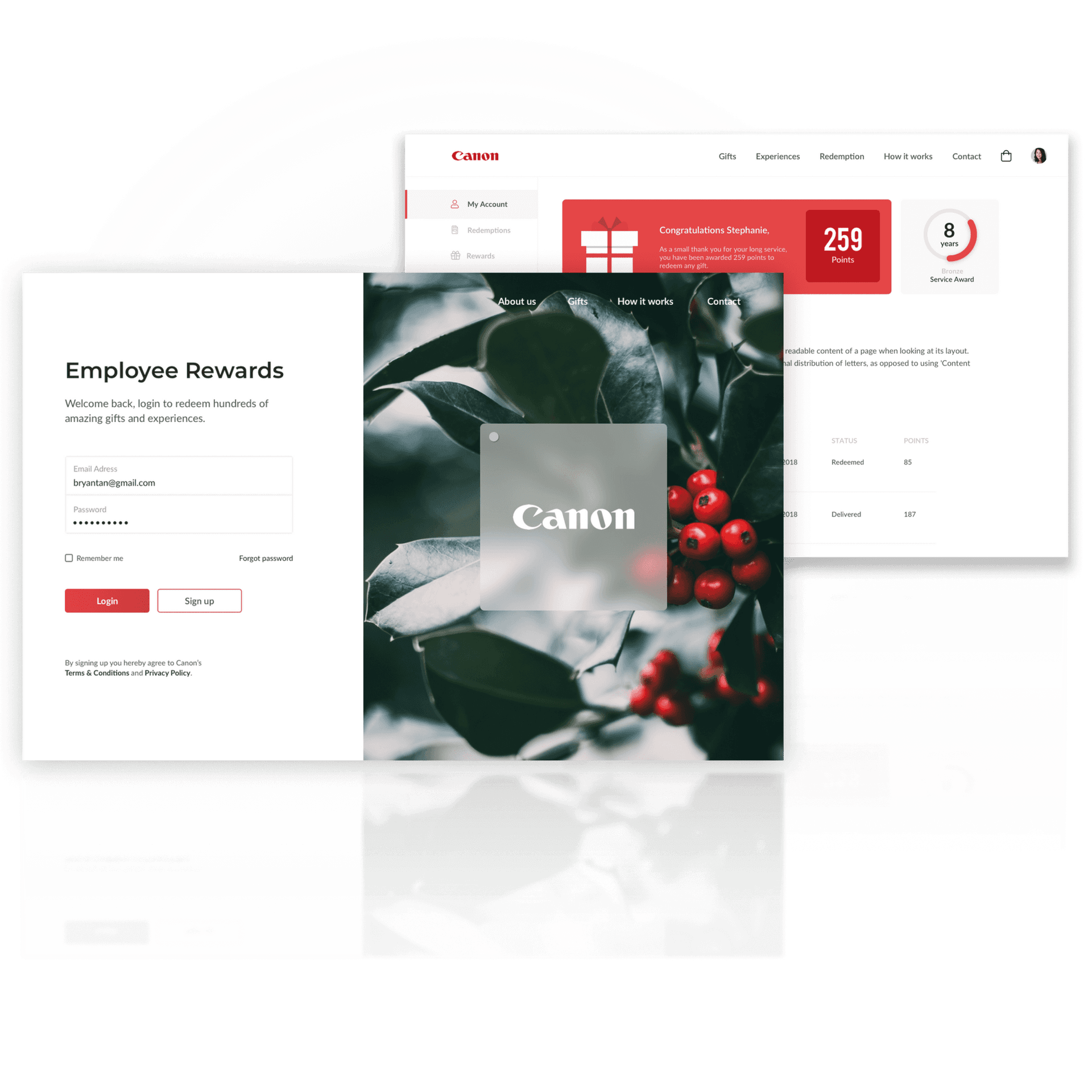 Canon showcase